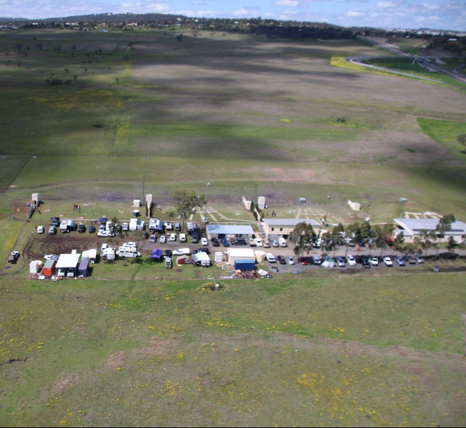 Aerial photo of Club - State Skeet Shoot - September 2016