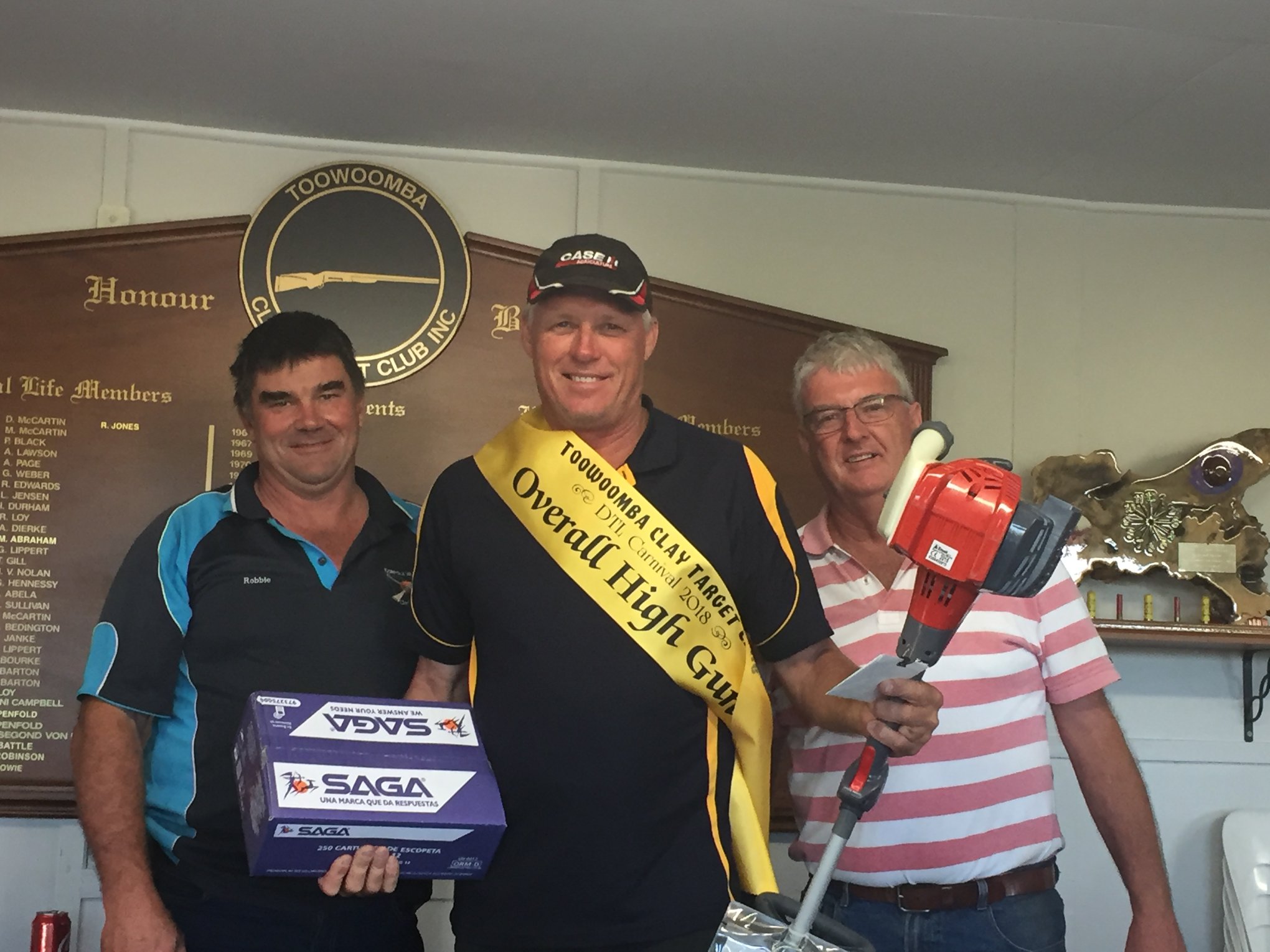 Geoff Moore - Qld President - Overall High Gun.