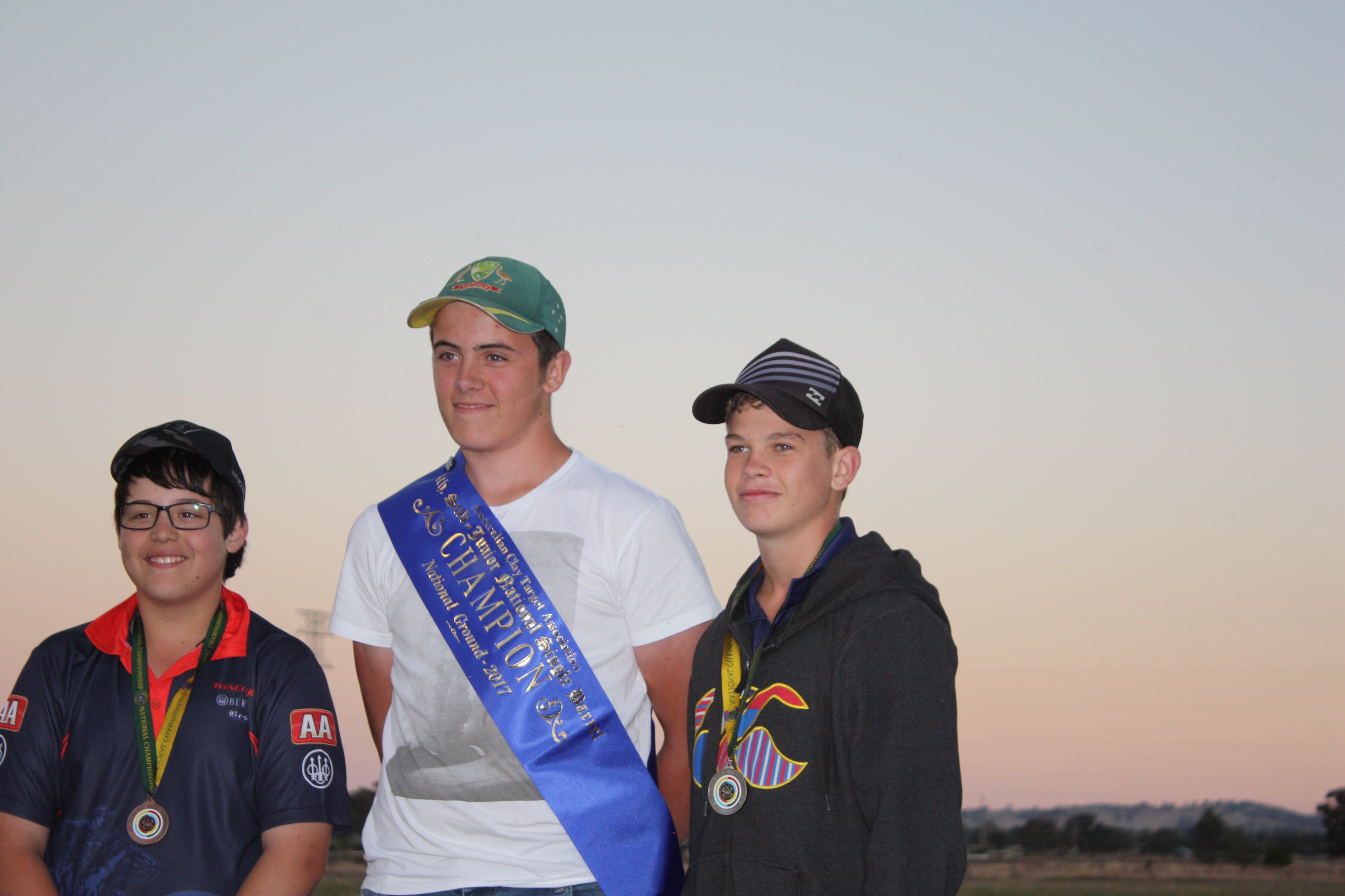 Harry with Junior team - Wagga 2017