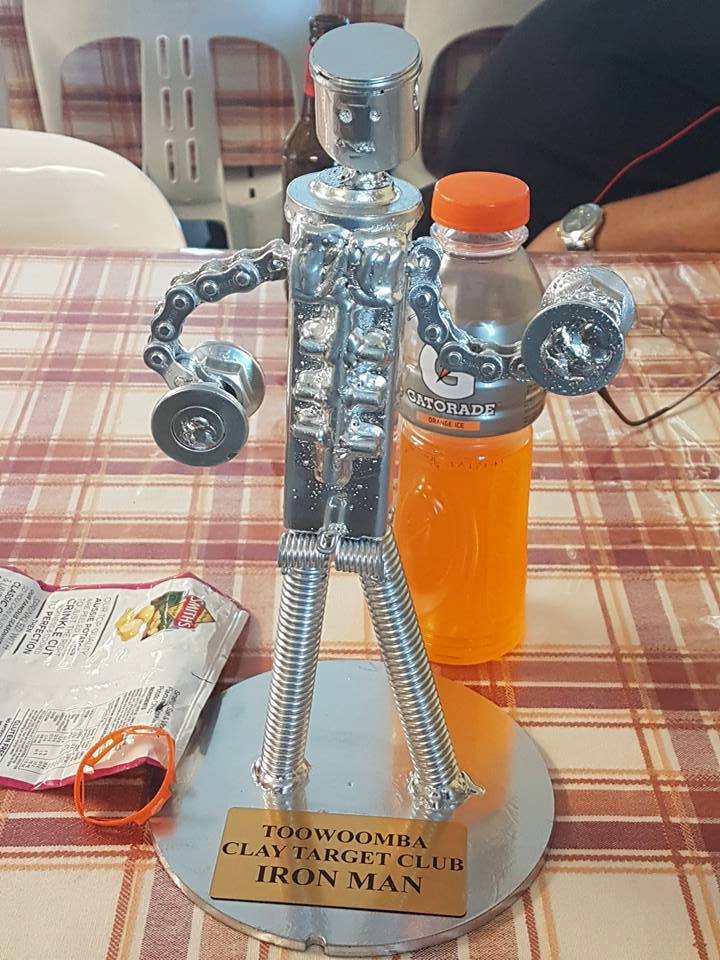 Iron man trophy