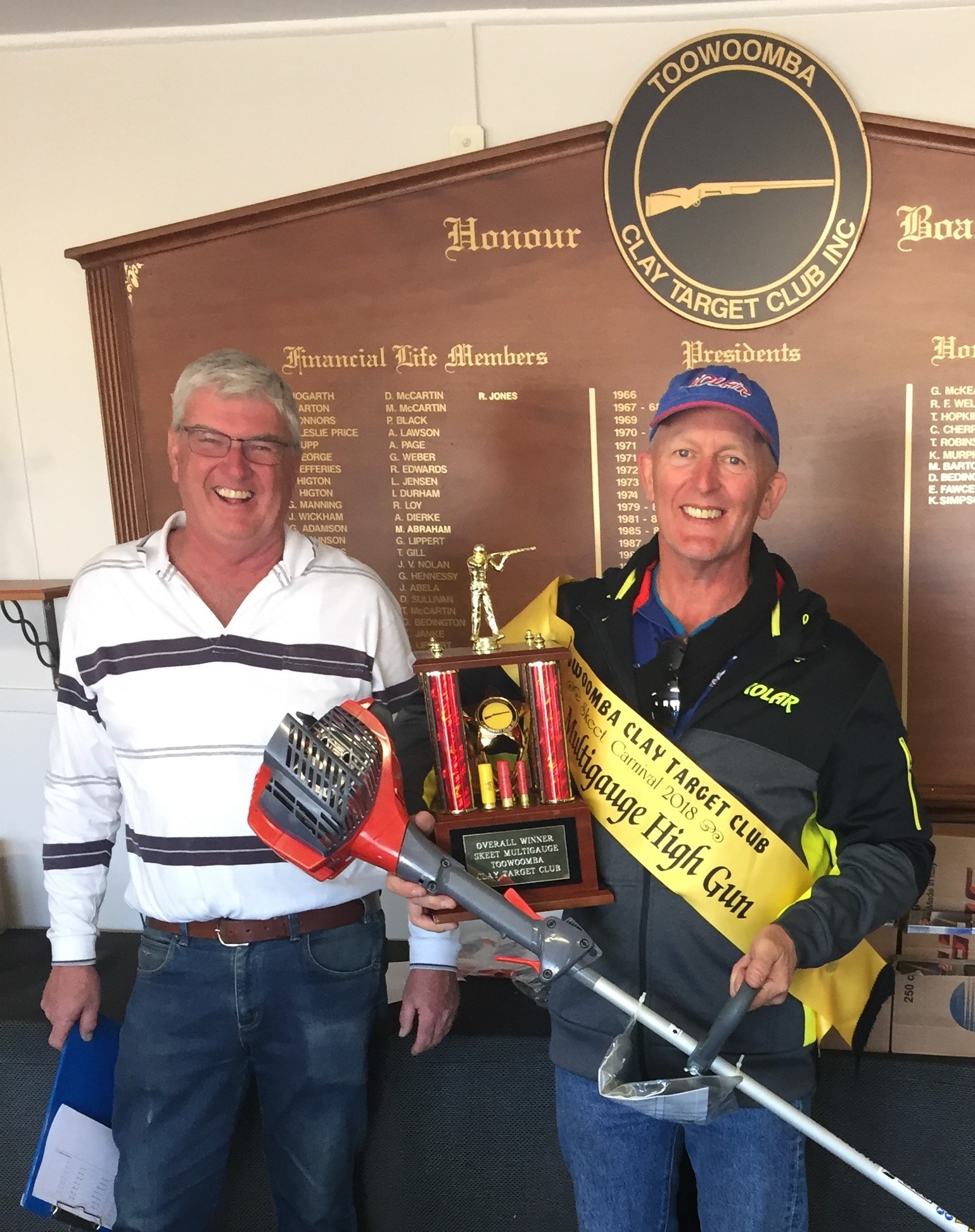 Nigel Hughes - winner inaugural skeet multigauge