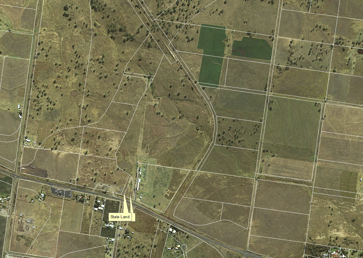 Toowoomba Clay Target Club Aerial Map