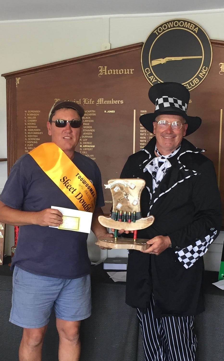 2020 Mad Hatter Skeet Doubles Winner - Craig O\'Neill.