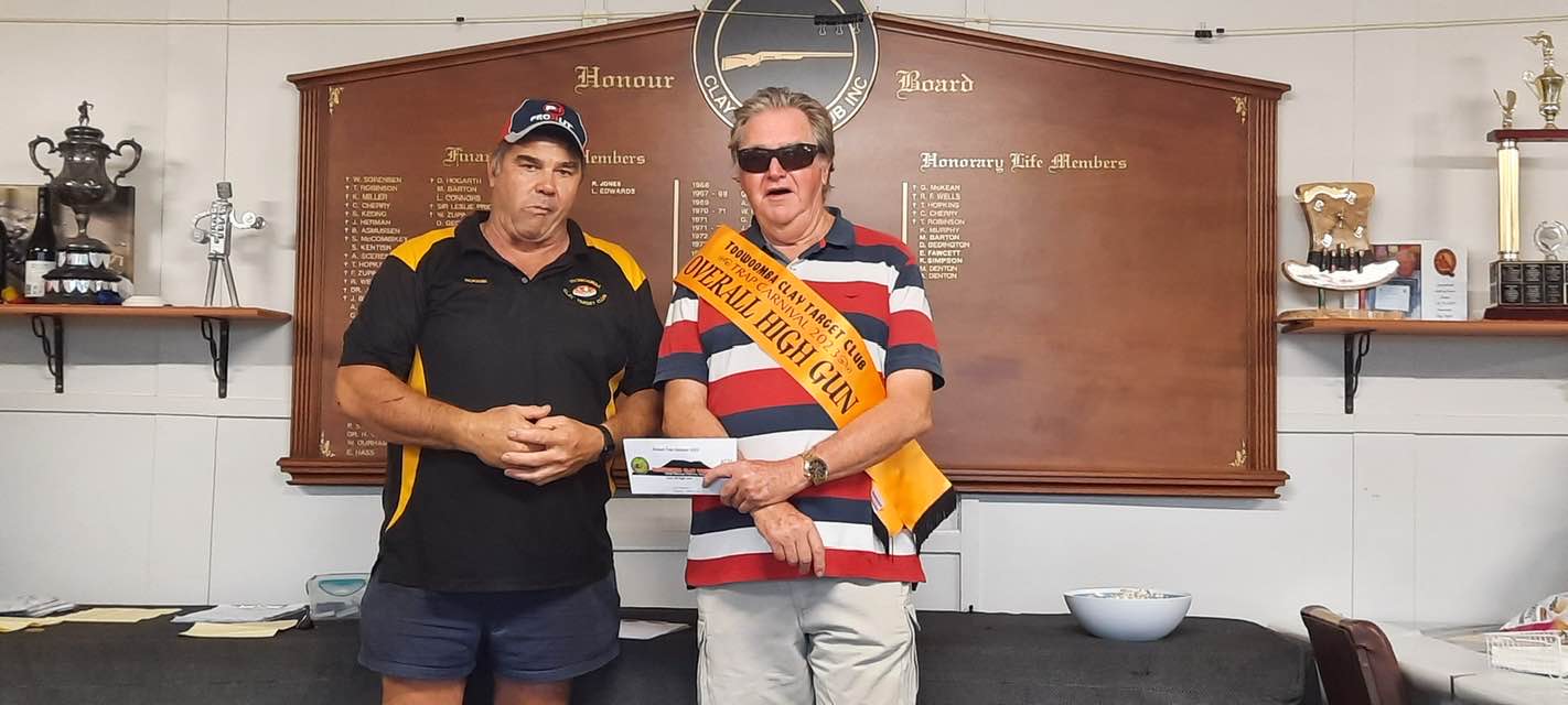 John Porter - Overall High Gun Toowoomba Trap Carnival 2023