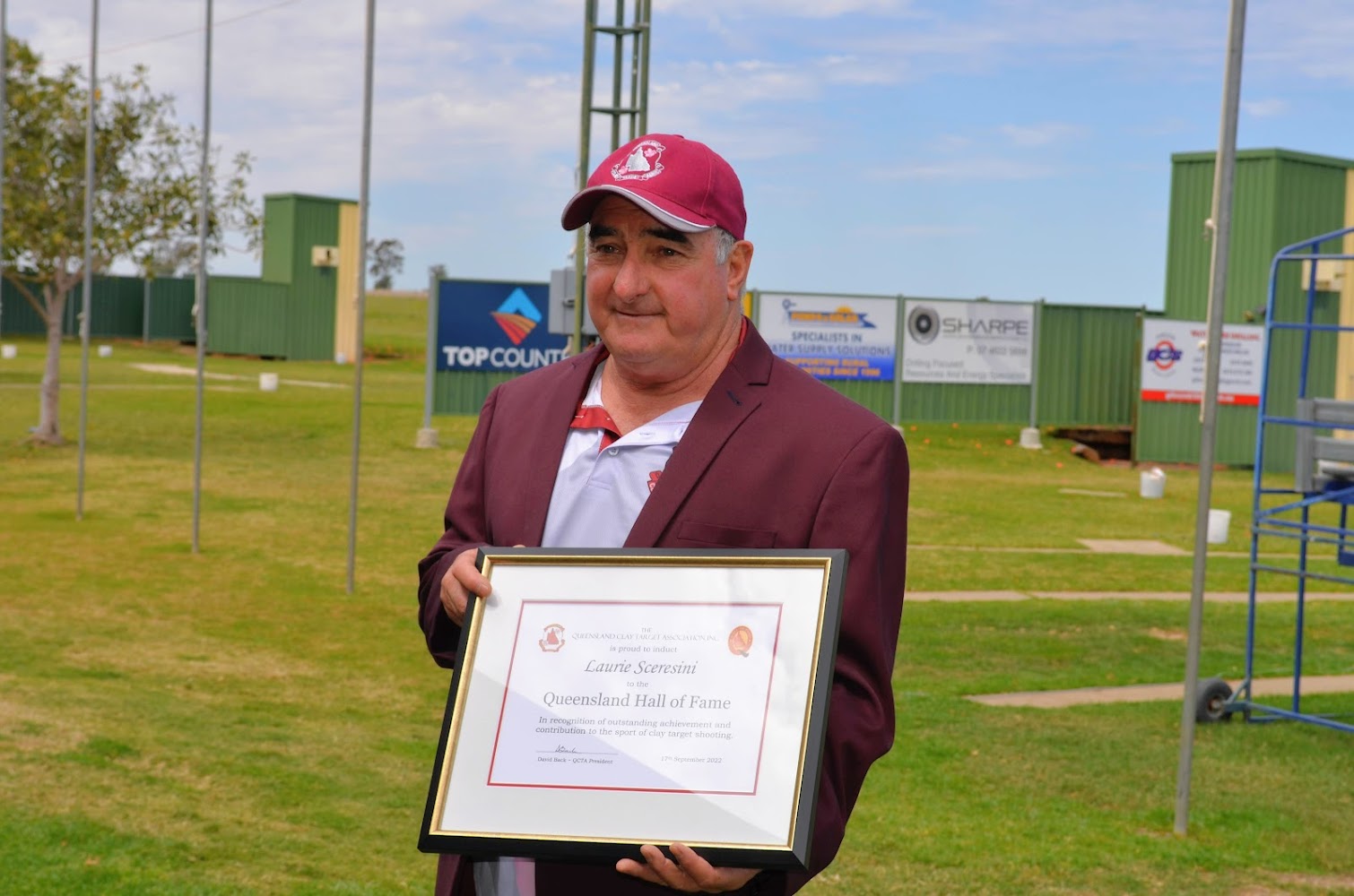 Laurie Sceresini - State Skeet Hall of Fame induction